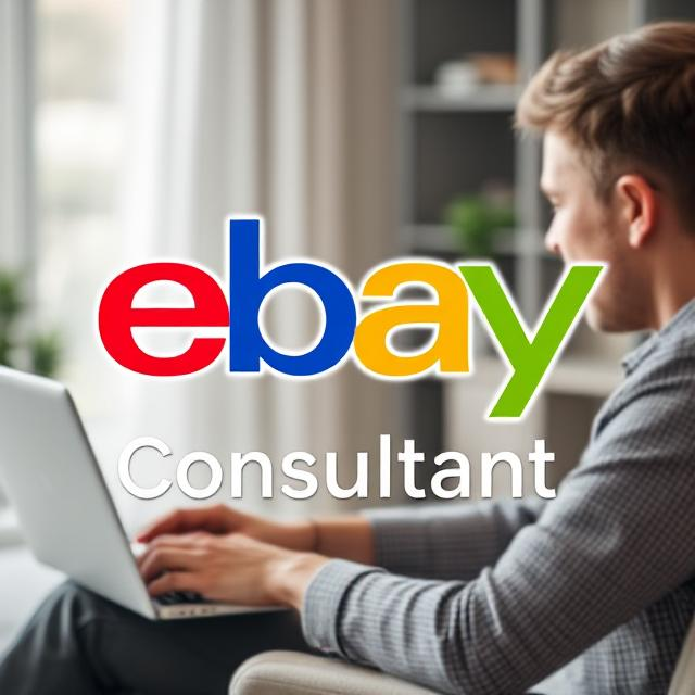 eBay consultant at work